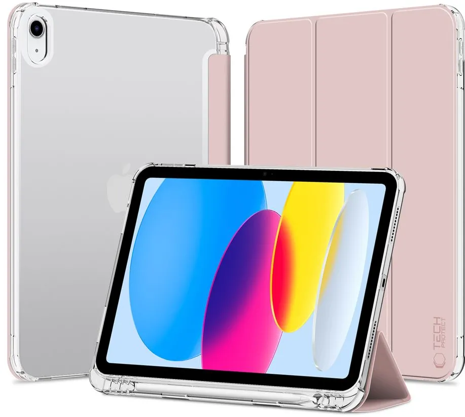 Tech-Protect SC Pen Hybrid Case for iPad 10.9" 2022 - Pink