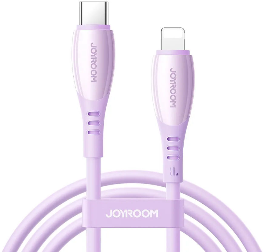Joyroom S-A59 Vibrant Series 30W USB-C - Lightning cable 1.2m - purple