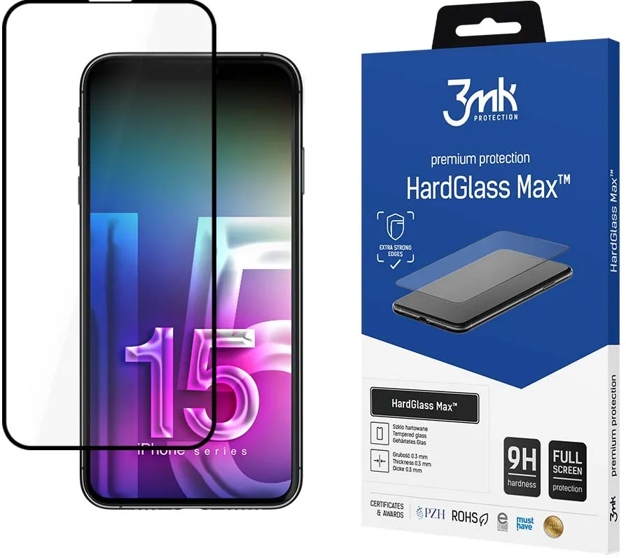 Apple iPhone 15 Plus - 3mk HardGlass Max™