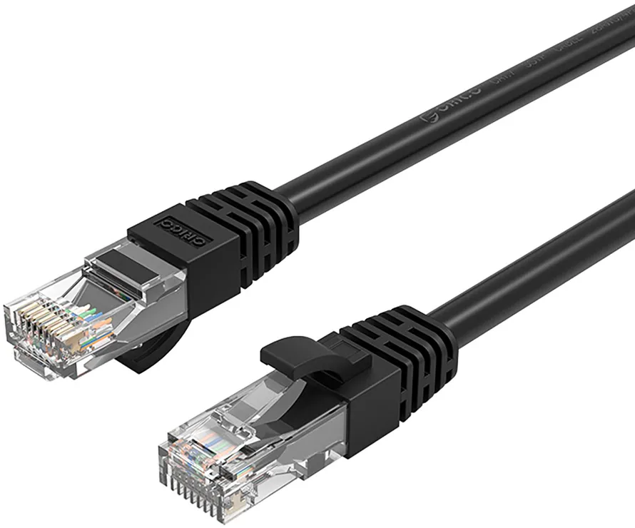 Cablu retea Orico PUG-C6 CAT6 RJ45 1000 Mbps 1 m negru
