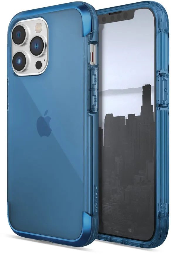 Raptic X-Doria Air Case iPhone 14 Pro Max Armored Case Blue