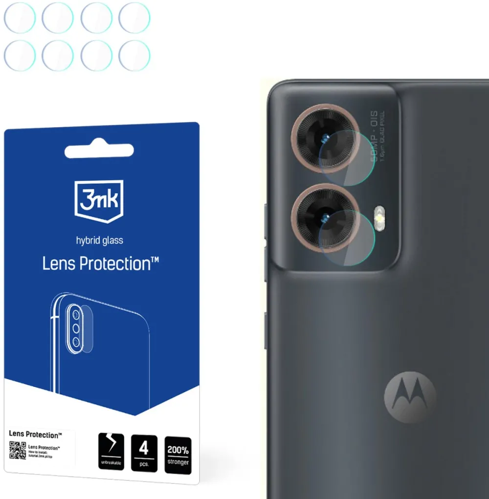 Protectie camera 3MK Lens Protection Motorola Moto G85