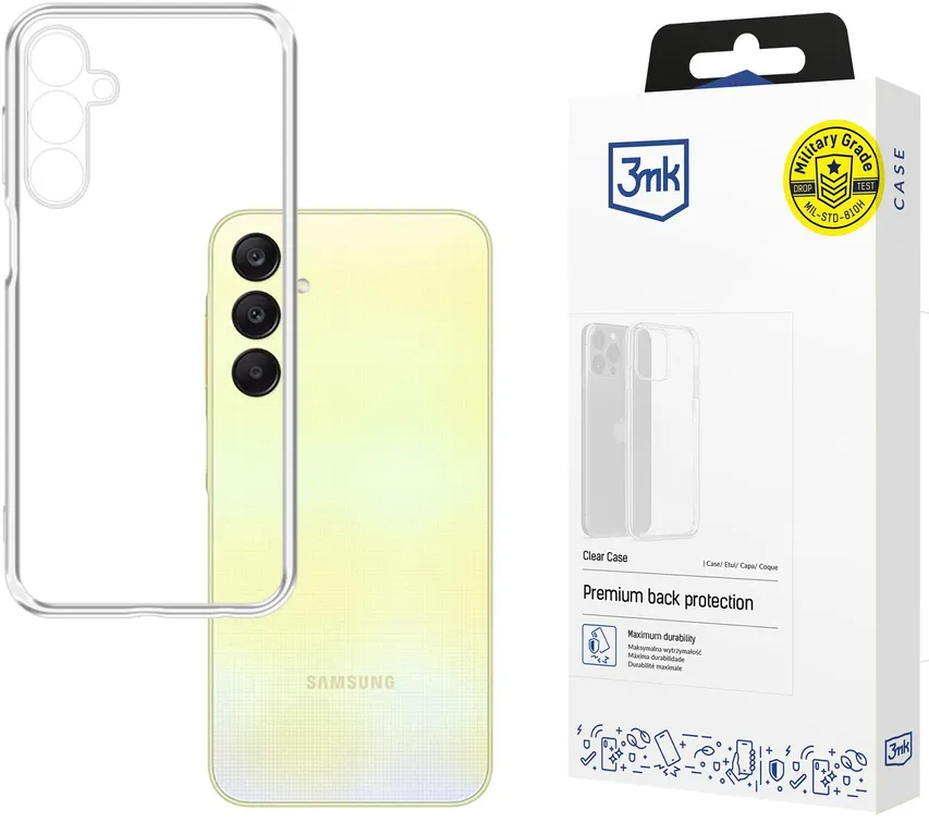 Husa 3MK Clear Case Samsung Galaxy A25 5G transparent