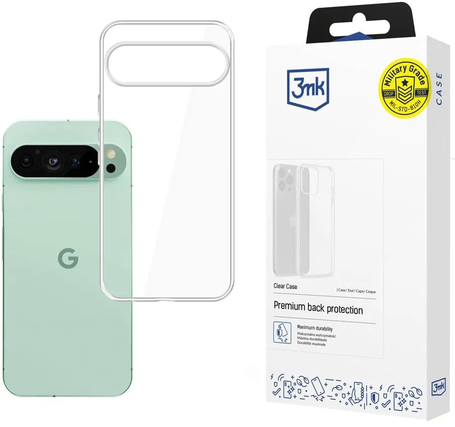 Husa 3mk Clear Case pentru Google Pixel 9 transparenta