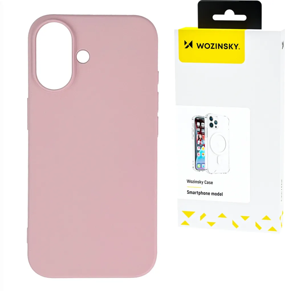 Wozinsky Silicone Case for Samsung Galaxy S24 FE - Pink