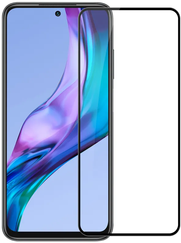 Sticla securizata Nillkin CP+PRO 9H pentru tot ecranul cu rama pentru Xiaomi Redmi 10 neagra