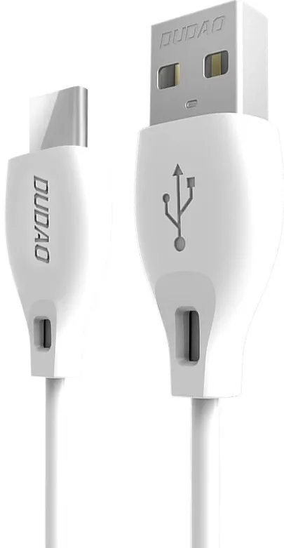 Dudao USB Type C 2.1A 1m white cable (L4T 1m white)