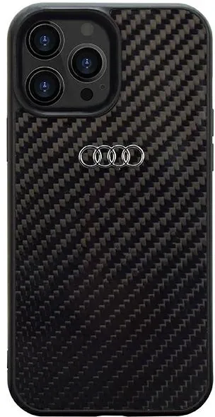Audi Carbon Fiber iPhone 13 Pro Max 6.7" black/black hardcase AU-TPUPCIP13PM-R8/D2-BK