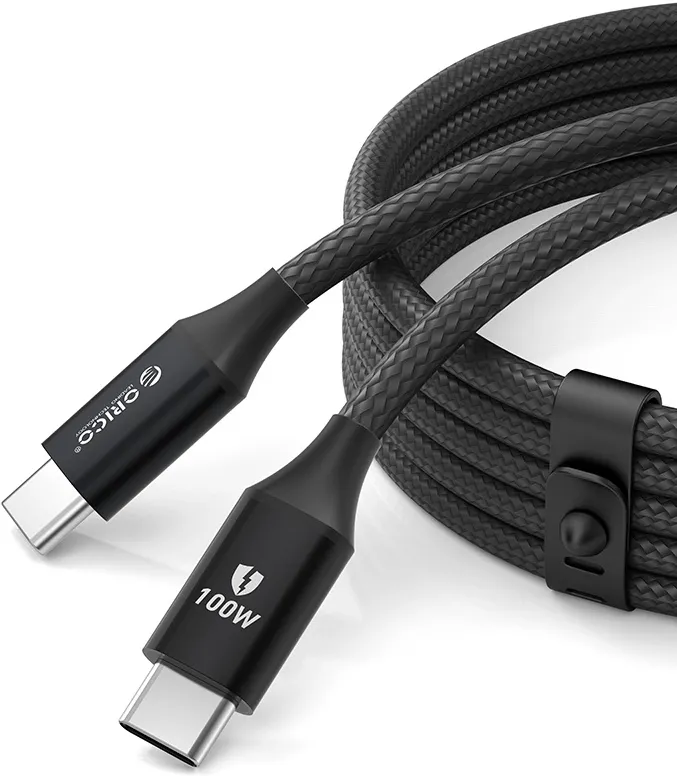 Orico CDX 100W 5A Power Delivery USB-C - USB-C cable 1m - black