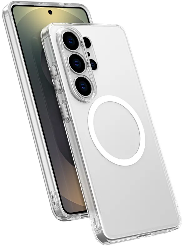 Husa AmazingThing Minimal Mag Lens MagSafe pentru Samsung Galaxy S26 Ultra transparenta