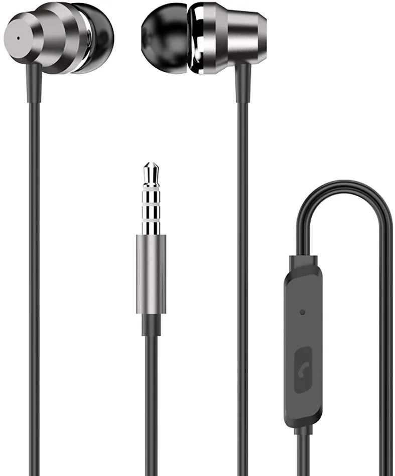 Dudao X10PRO in-ear headphones, wired, 3.5mm mini jack - black