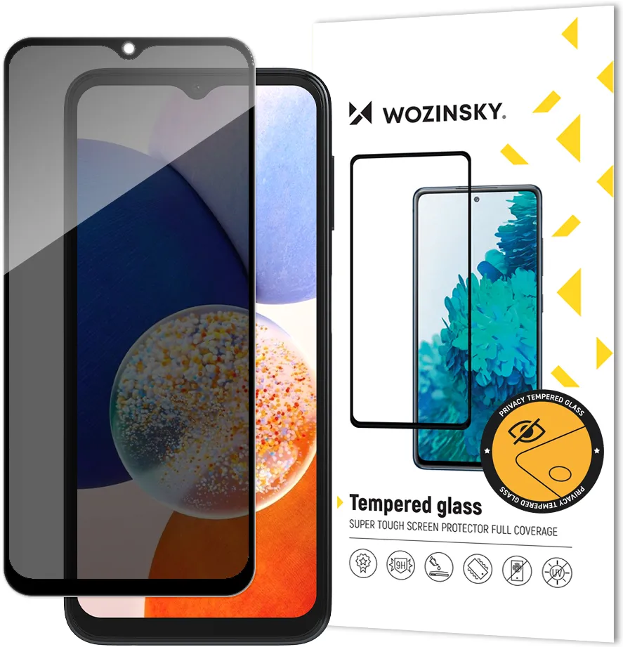 Folie protectie Wozinsky Privacy Glass Samsung Galaxy A13 filtru anti spy