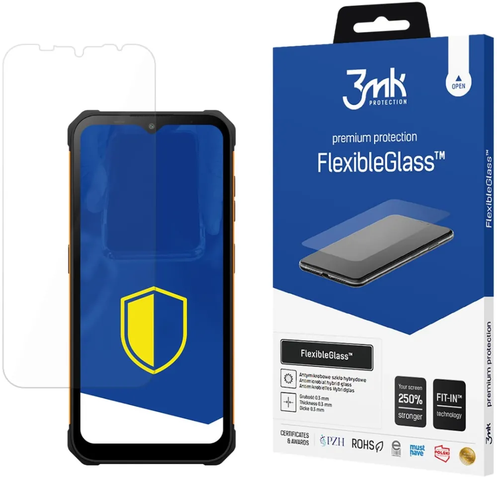 Hybrid glass 3mk FlexibleGlass on Hammer Iron Va