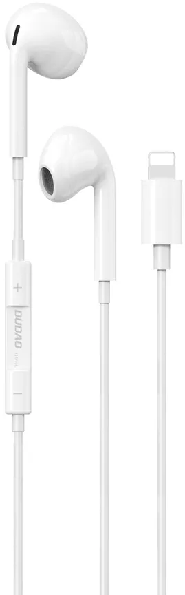 Dudao X14PROL-W1 Lightning In-Ear Headphones - White