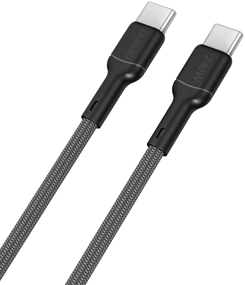 Dudao L9C Max 240W PD USB-C - USB-C Cable 1.2m - Black