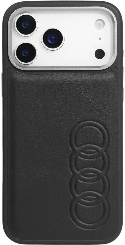 Audi TT Synthetic Leather MagSafe case for iPhone 17 Pro - black