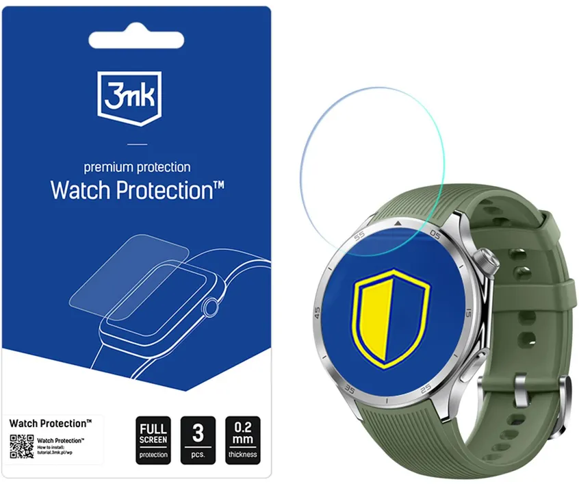 3mk Watch Protection FlexibleGlass Hybrid Glass for OnePlus Watch 3