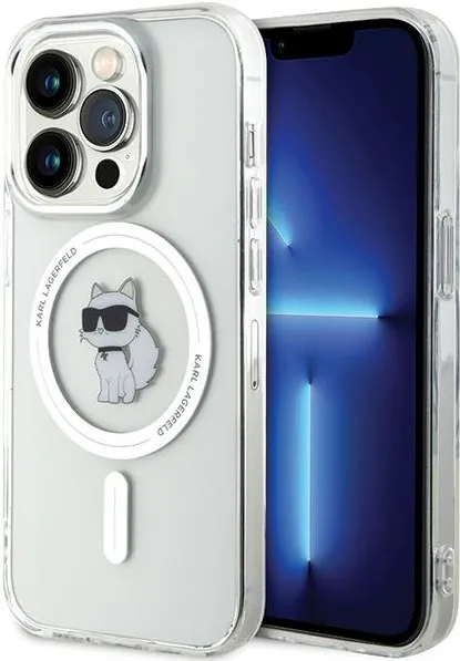 Karl Lagerfeld IML Choupette MagSafe case for iPhone 14 Pro - transparent