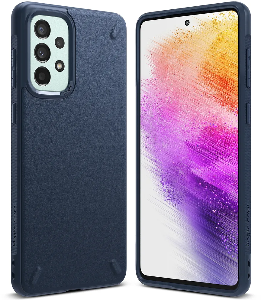 Husa Ringke Onyx pentru Samsung Galaxy A73 bleumarin