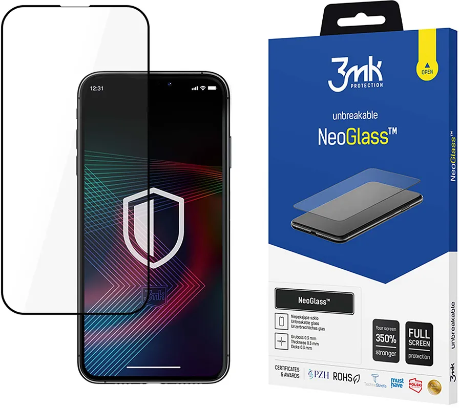 Tempered glass for iPhone 14 Pro Max 8H from the 3mk NeoGlass series