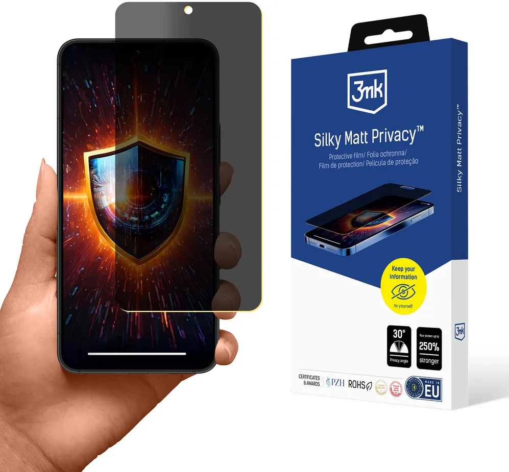 Privacy film matte 3mk Silky Matt Privacy for Samsung Galaxy S22 5G