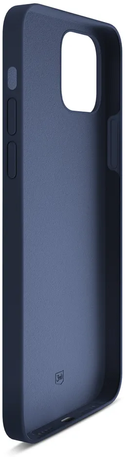 Husa silicon 3mk Silicone Case pentru iPhone 15 Plus bleumarin
