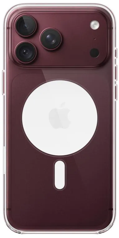 Husa protectie Apple Clear Case cu MagSafe pentru iPhone 18 Pro Max transparenta