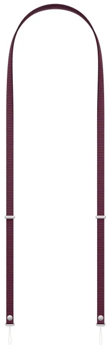 Snur Apple Crossbody Strap, Burgundy
