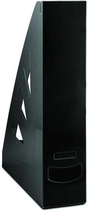 Suport vertical plastic pentru cataloage Office Products - negru