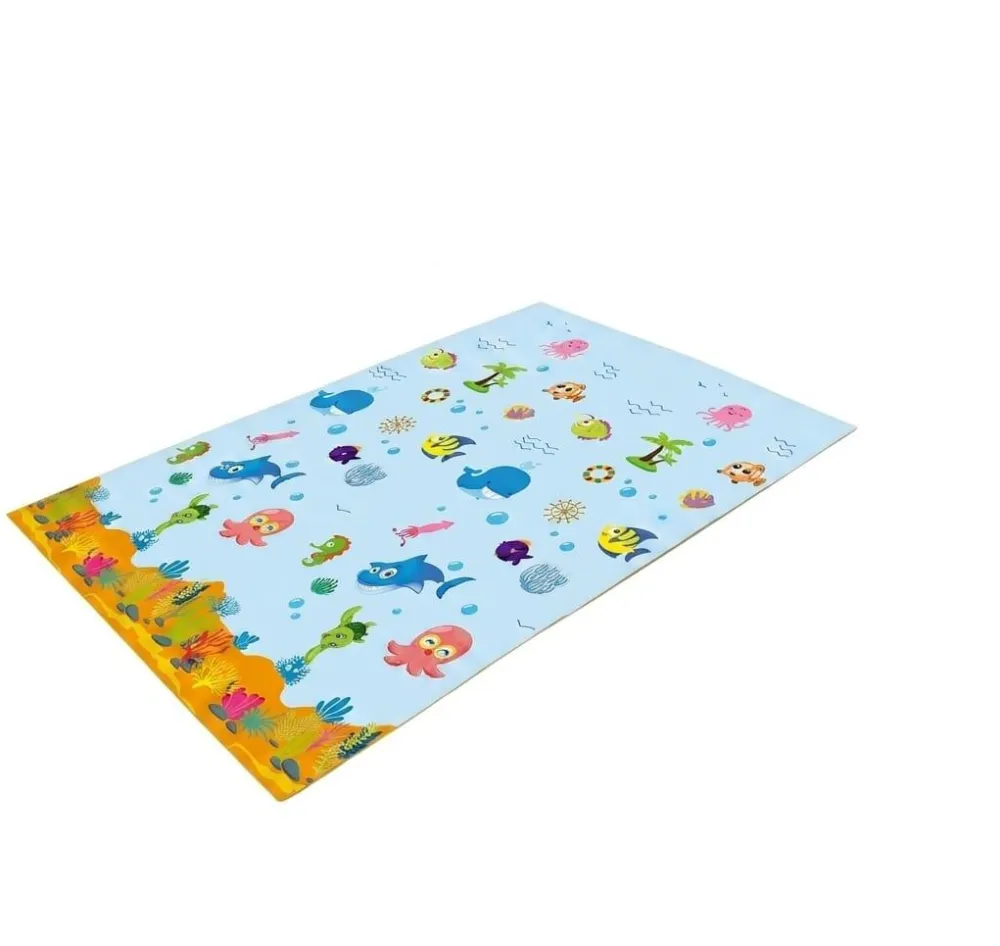 Covor de joaca120*180*1cm, marin, U-Grow