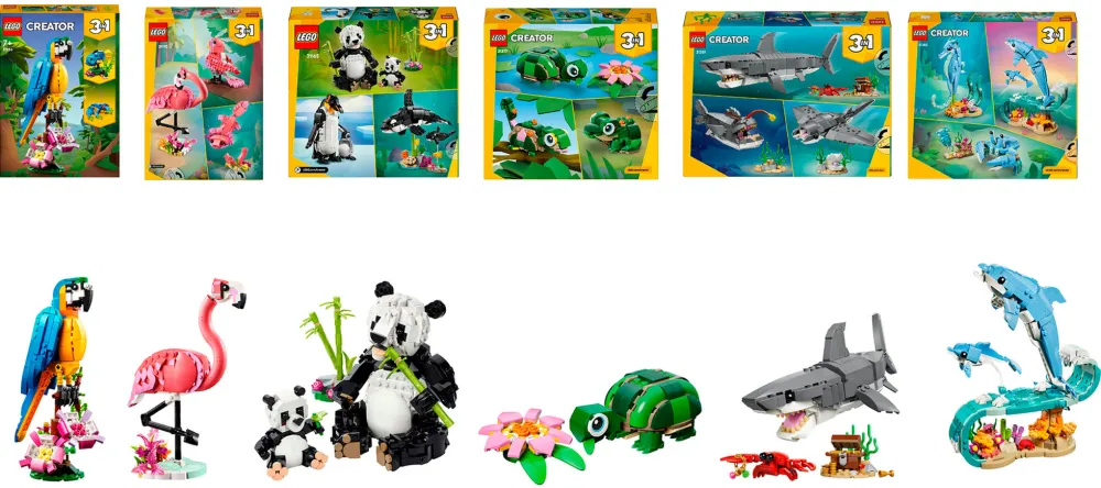 LEGO Creator Wild Animals Bundle
