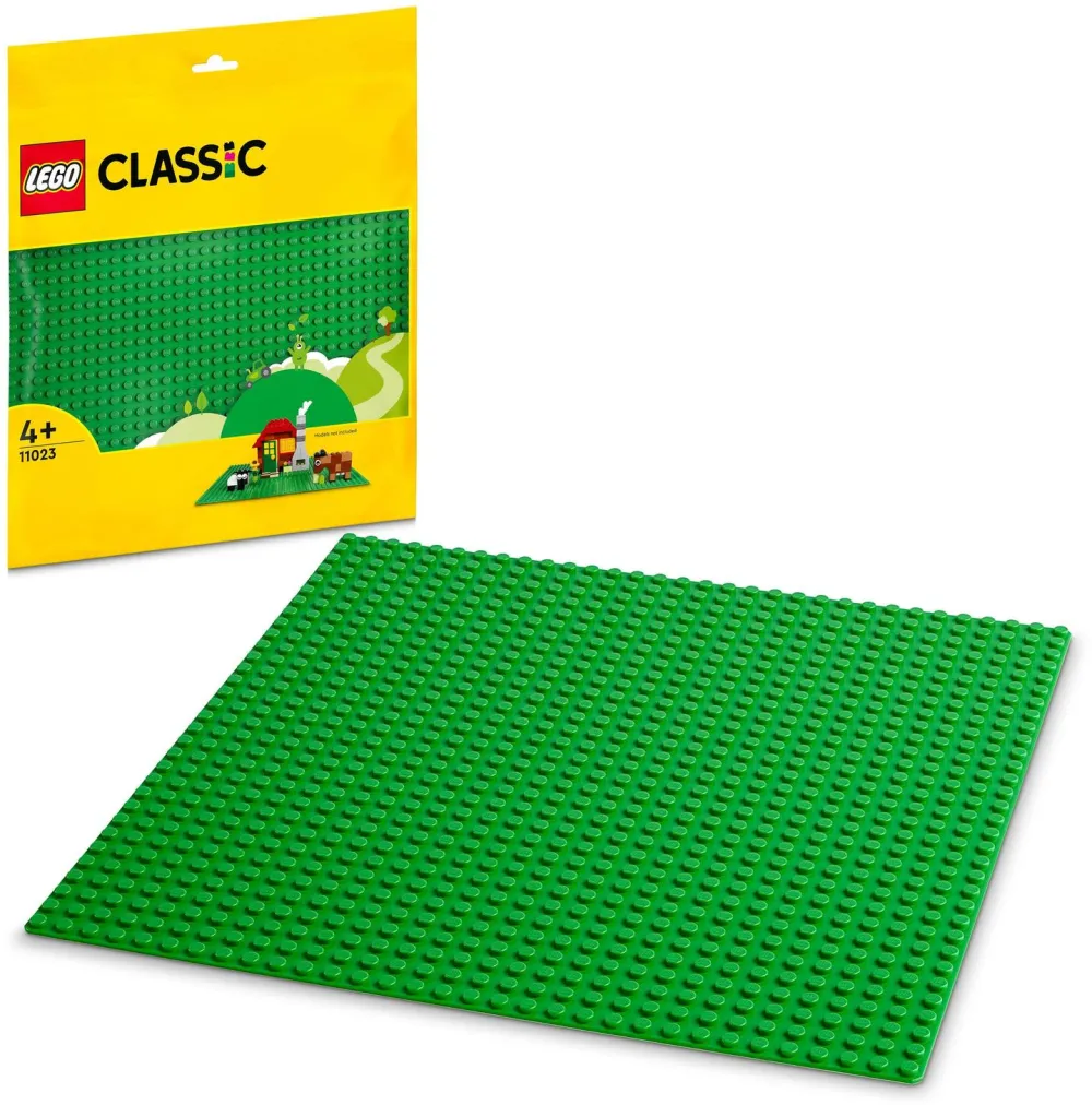 LEGO Classic, Placa de baza verde, numar piese 1, varsta 4+