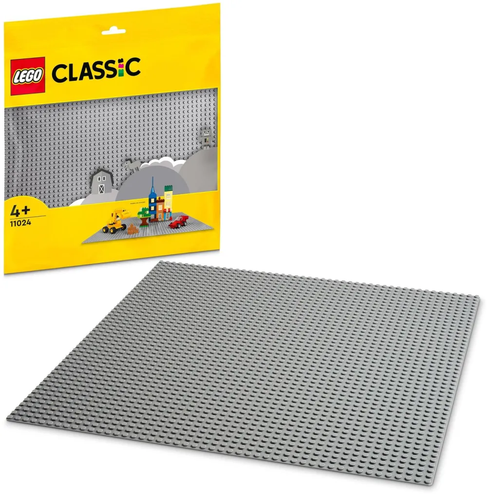 LEGO Classic, Placa de baza gri, numar piese 1, varsta 4+