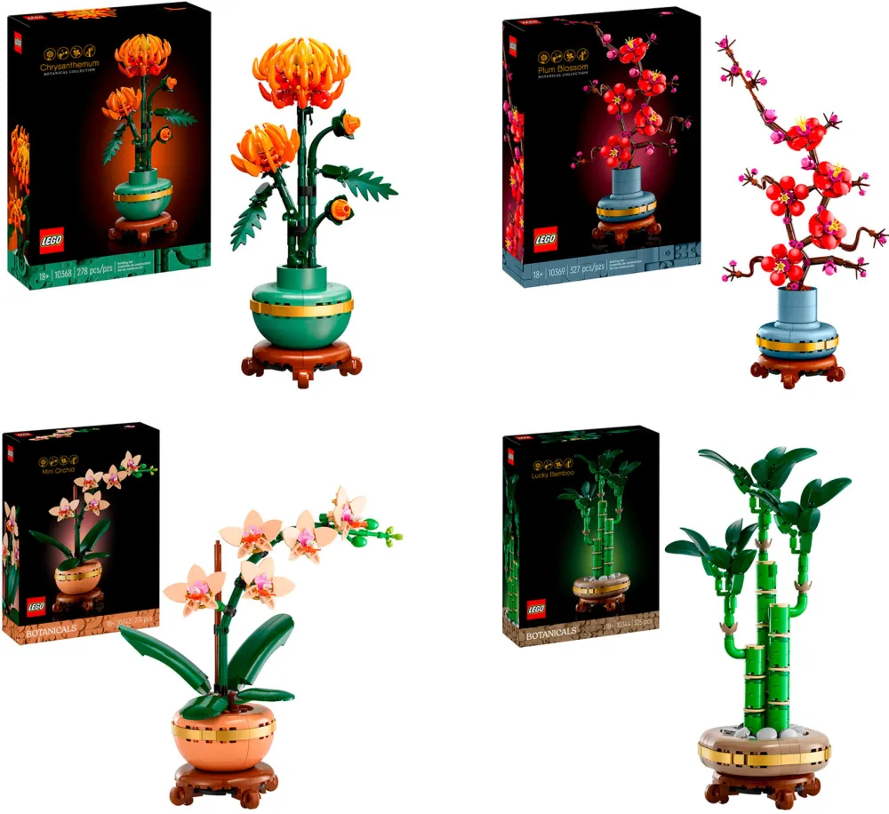 LEGO Botanicals The Four Seasons Bundle