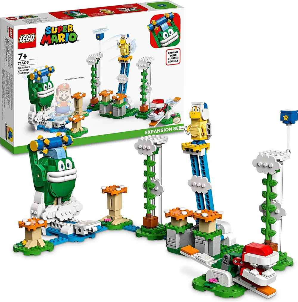 Set constructie LEGO Super Mario 71409 Maxi-Spikes Cloud Challenge set de extindere