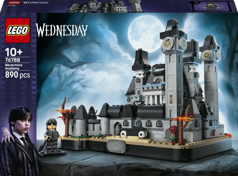 LEGO 76788 Wednesday Nevermore Academy