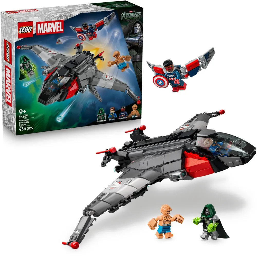 LEGO 76347 Marvel Super Heroes Avengers: Doomsday Quinjet