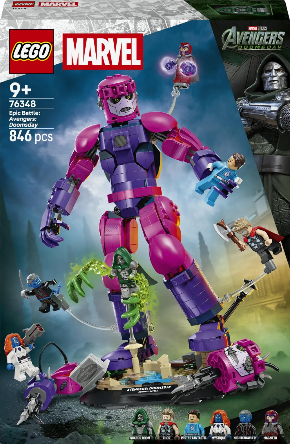 LEGO 76348 Marvel Super Heroes Legendary Showdown Avengers: Doomsday
