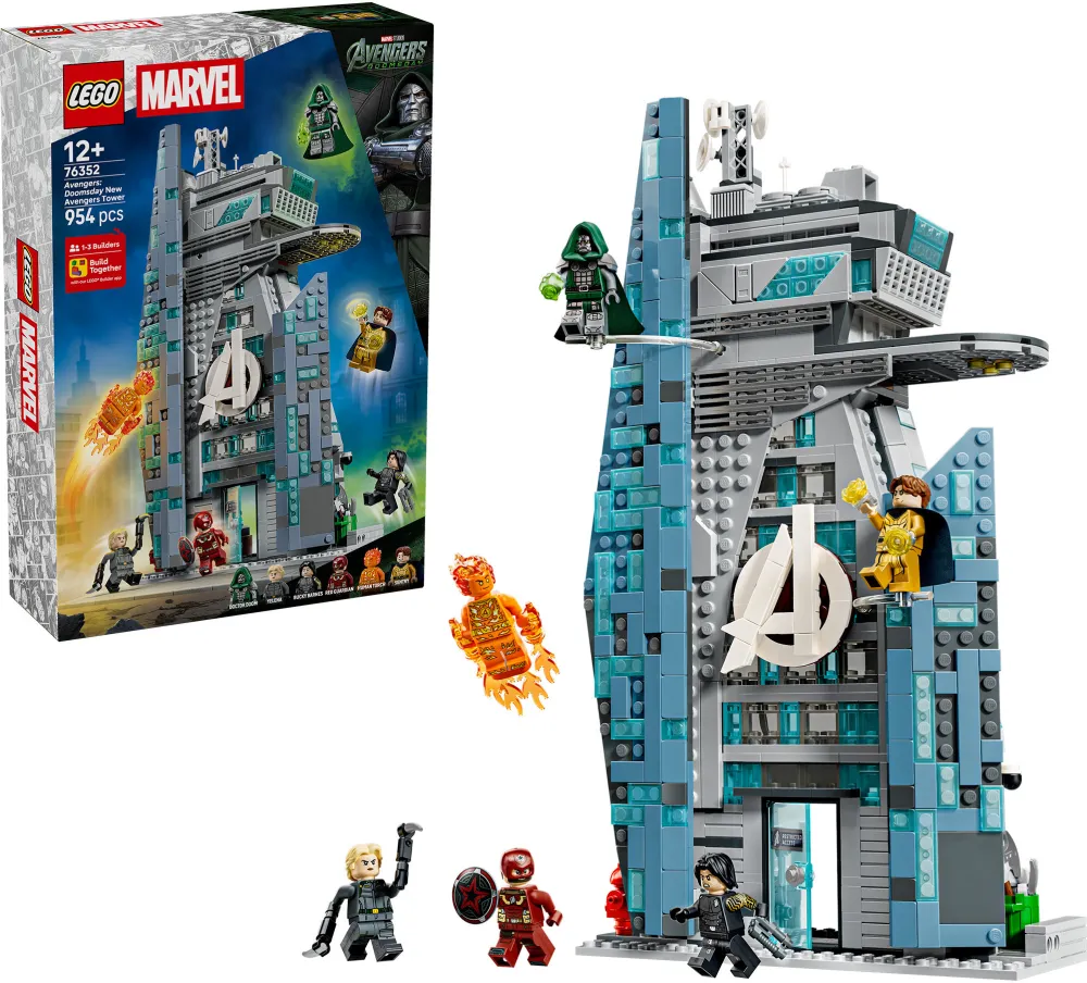 LEGO 76352 Marvel Super Heroes Avengers: Doomsday New Avengers Tower