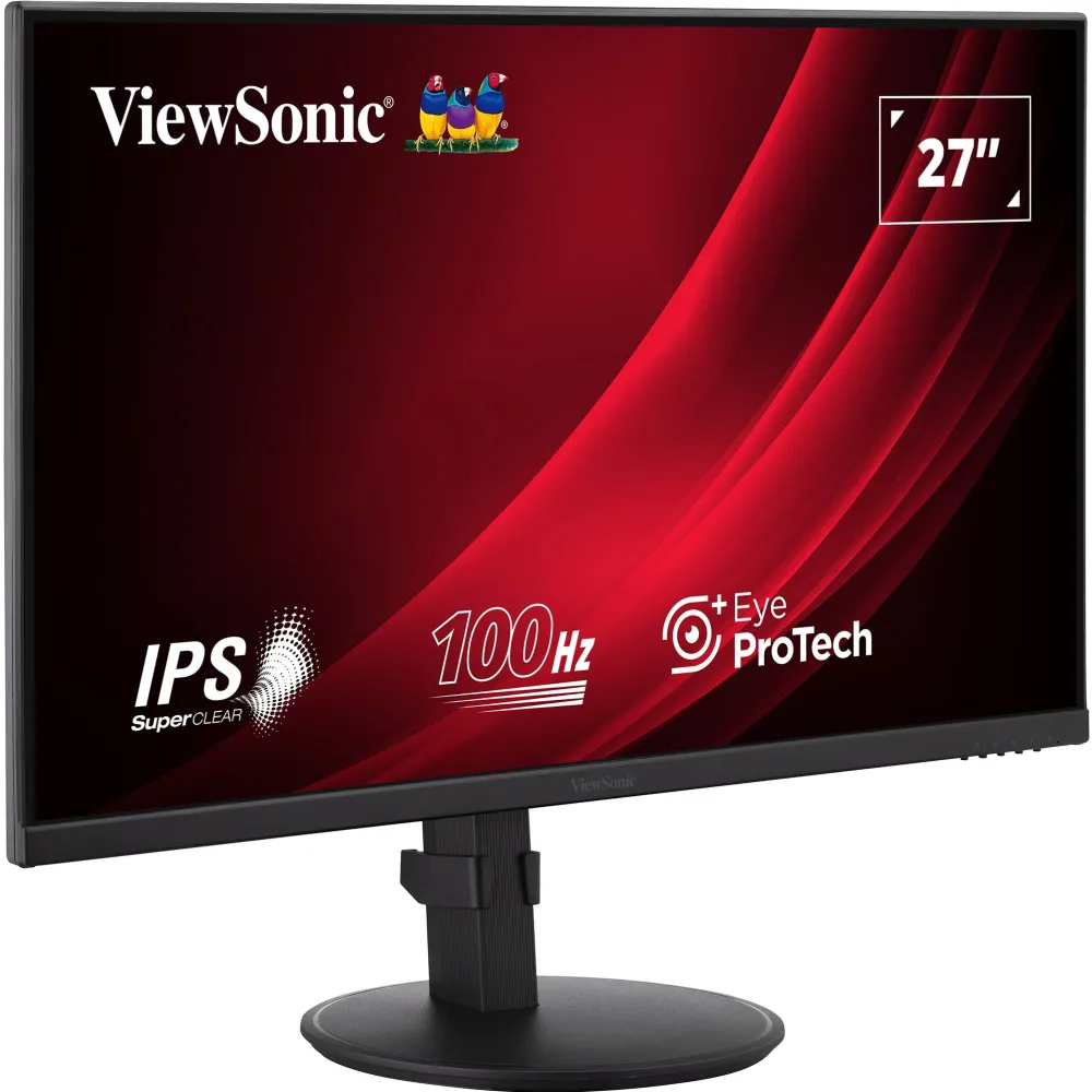 ViewSonic VG2708A-MHD, LED monitor - 27 - black, FullHD, IPS, HDMI, DP, VGA, 100Hz panel