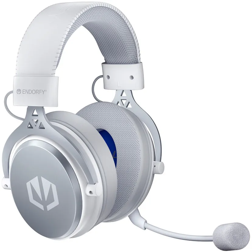 ENDORFY VIRO Wireless Onyx White (white, USB dongle, Bluetooth, 3.5 mm jack Active ENC noise reduction)
