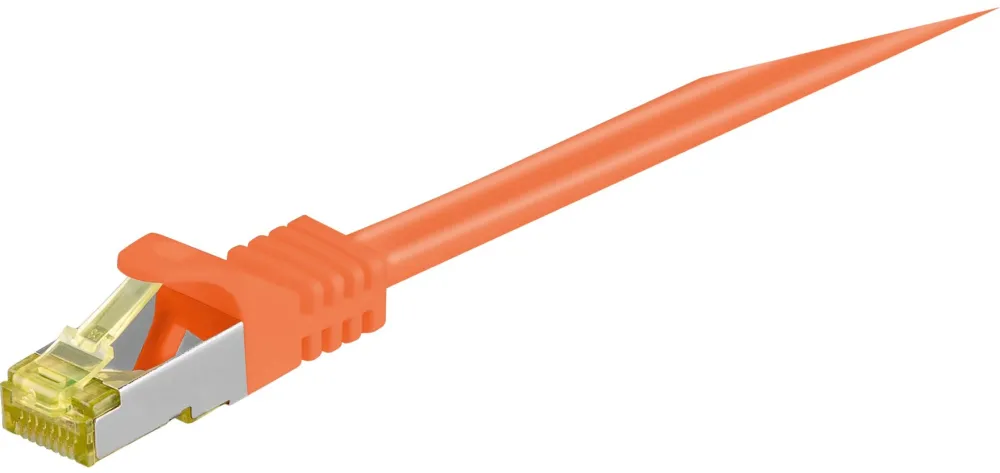 goobay Patch cable SFTP m.Cat7 orange 3,00m - LSZH