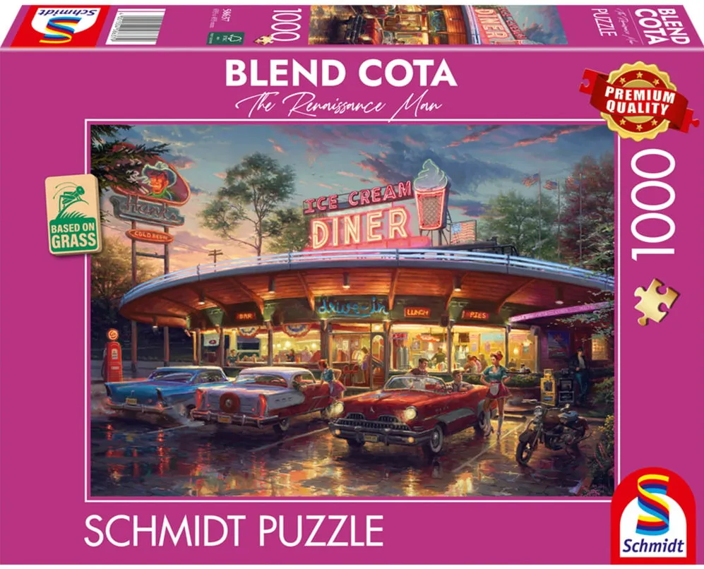 Schmidt Spiele Blend Cota: American Diner (1000 pieces)
