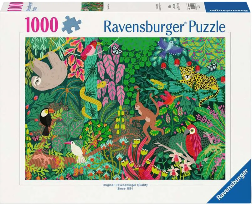Ravensburger Puzzle - Magical Rainforest 1000 pieces