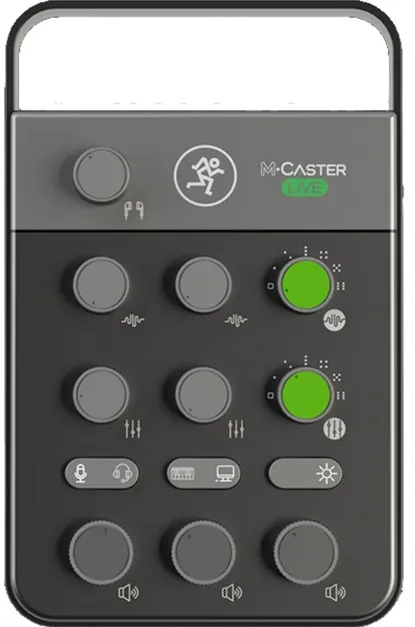 MACKIE M-Caster Live, mixer (black, 3.5 mm jack, USB-C)
