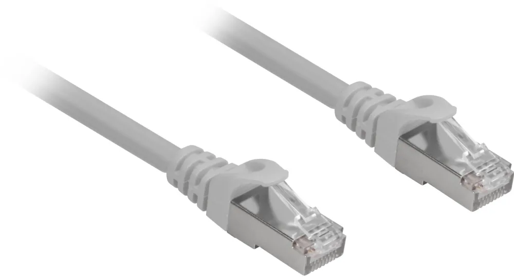 Cablu retea Sharkoon RJ45 Cat.6a S/FTP LSOH fara halogen 10 m gri