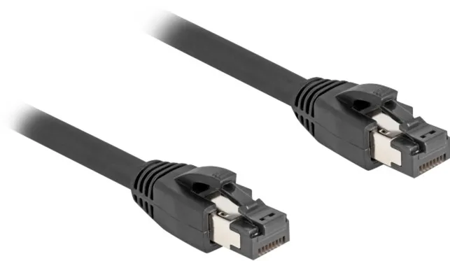 Cablu retea DELOCK RJ-45 Cat.8.1 S/FTP negru 10 m