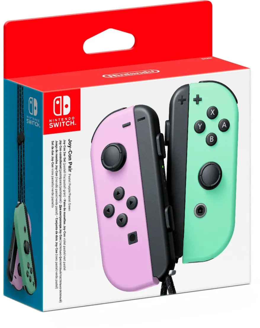 Nintendo Joy-Con set of 2 (light purple/light green)