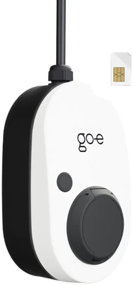 Statie de incarcare wallbox go-e Charger Gemini 2.0 11 kW 16A trifazat 4G/LTE alb/negru