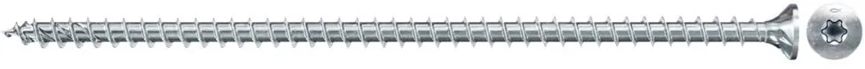 Set 50 suruburi pentru lemn fischer PowerFull II 8.0x100 cap inecat TX filet complet zincat